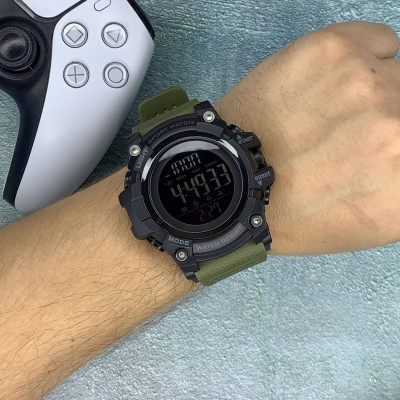 Skmei 1384 Black-Military Wrisband