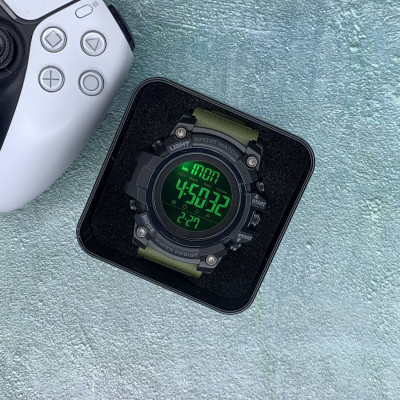 Skmei 1384 Black-Military Wrisband