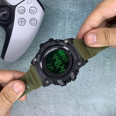 Skmei 1384 Black-Military Wrisband