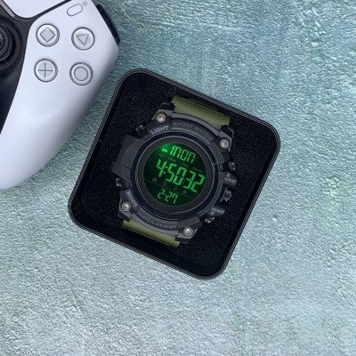 Skmei 1384 Black-Military Wrisband