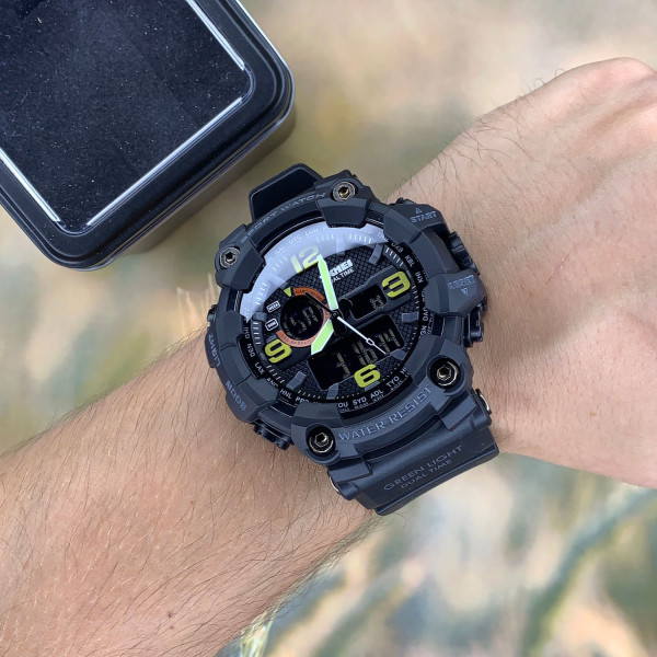Чоловічий годинник Skmei 1520BK All Black фото 4