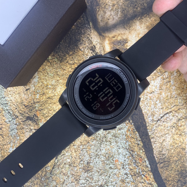 Мужские часы Skmei 1257BK All Black фото 5