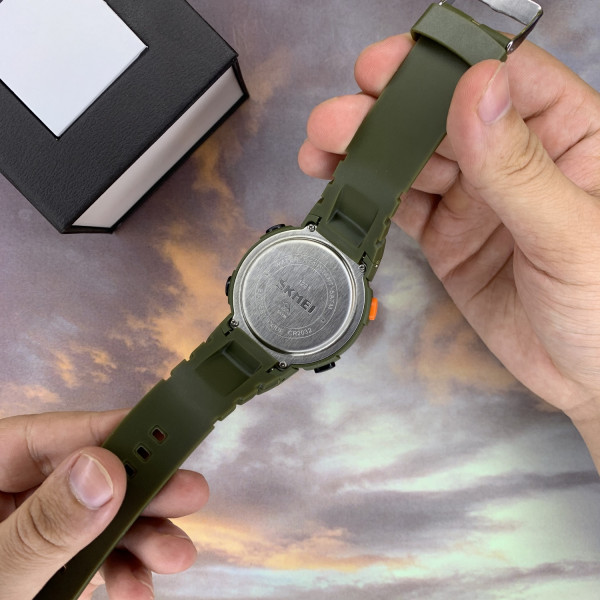 Чоловічий годинник Skmei 1231AG Military Smart Watch + Compass фото 7