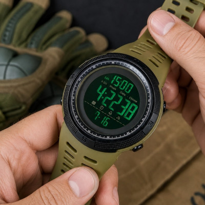 Чоловічий годинник Skmei 1251AG Military