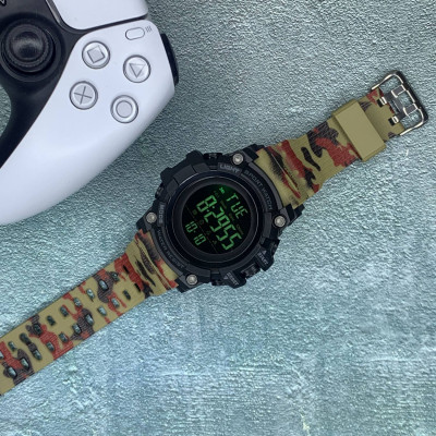 Чоловічий годинник Skmei 1384CMRD Black-Camo