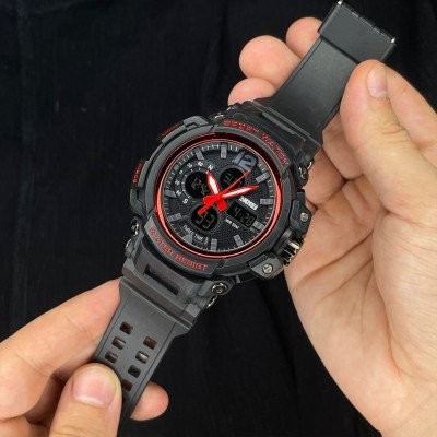 Skmei 1343 (1343RD) Black-Red