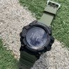 Чоловічий годинник Skmei 1356AG Army Green + Compass фото 7