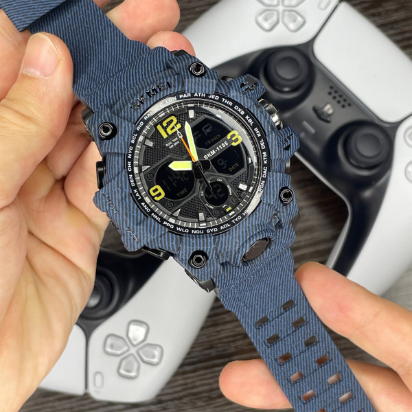 Мужские часы Skmei 1155BDMBU denim blue фото 3