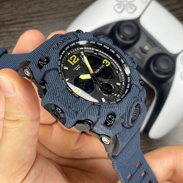 Мужские часы Skmei 1155BDMBU denim blue фото 6