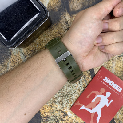 Skmei 1301AG army green Smart Watch