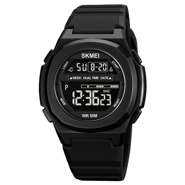 Чоловічий годинник Skmei 1821BKBK All Black фото 1
