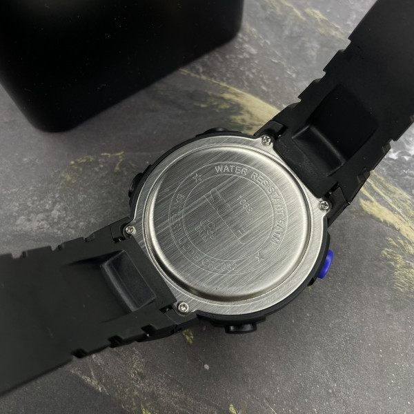 Чоловічий годинник Skmei 1068BU Black-Blue фото 6