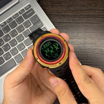 Skmei 1251GDRD Black-Gold-Red SALE