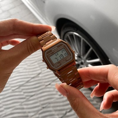 Skmei 1123CG Coffee Gold