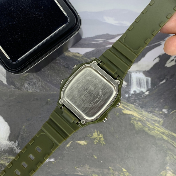 Мужские часы Skmei 1299AG Army Green. фото 7