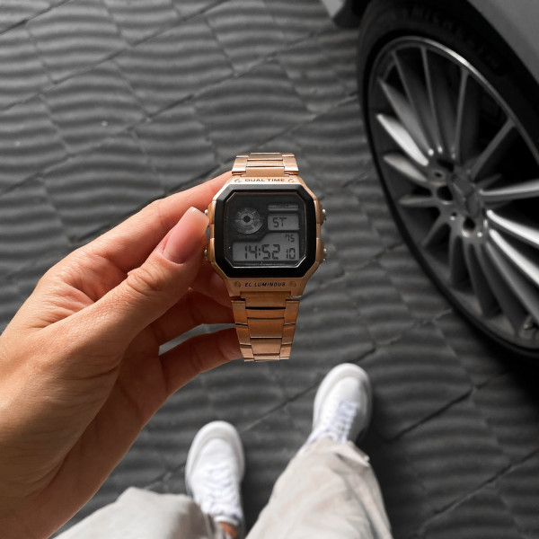 Мужские часы Skmei 1335RG Rose Gold фото 5