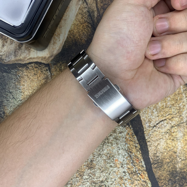 Мужские часы Skmei 1335SI Silver фото 6