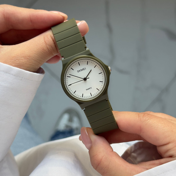 Мужские часы Skmei 1419AG Army Green фото 4