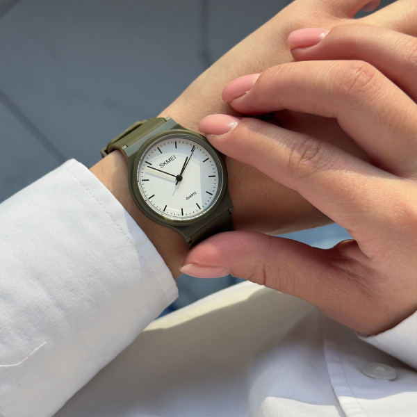 Мужские часы Skmei 1419AG Army Green фото 6