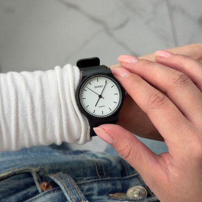 Skmei 1419BKWT Black White