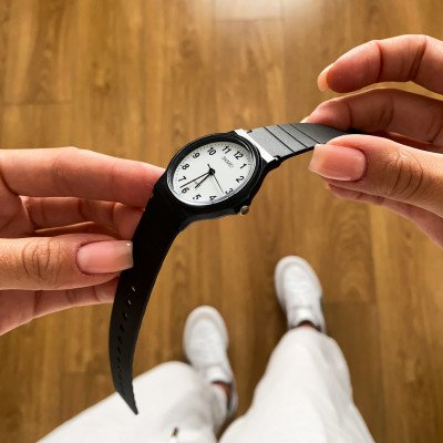 Skmei 1419BKWT-NM Black White