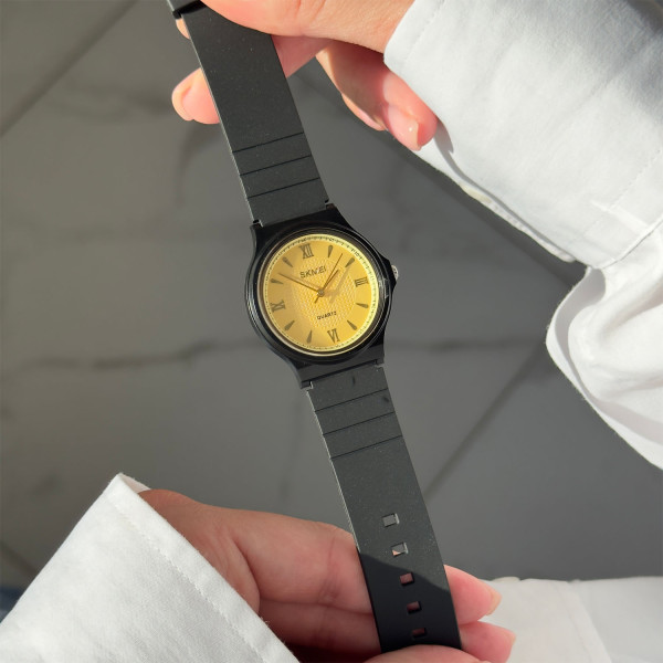 Чоловічий годинник Skmei 1422GD Gold фото 3