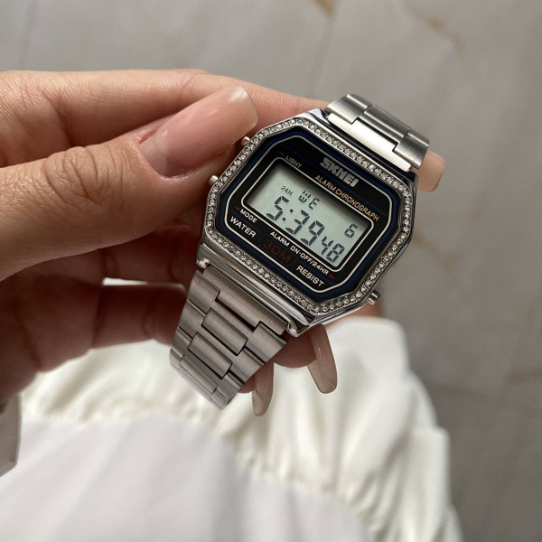 Жіночий годинник Skmei 1474SI Silver фото 3