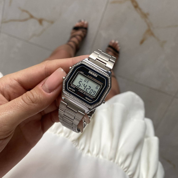 Жіночий годинник Skmei 1474SI Silver фото 4