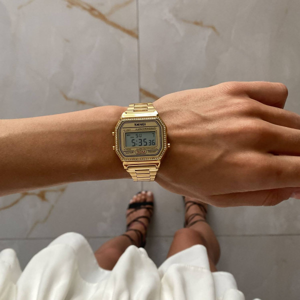 Женские часы Skmei 1474GD Gold фото 7