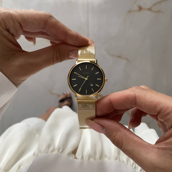 Женские часы Skmei 1530GD Gold фото 3