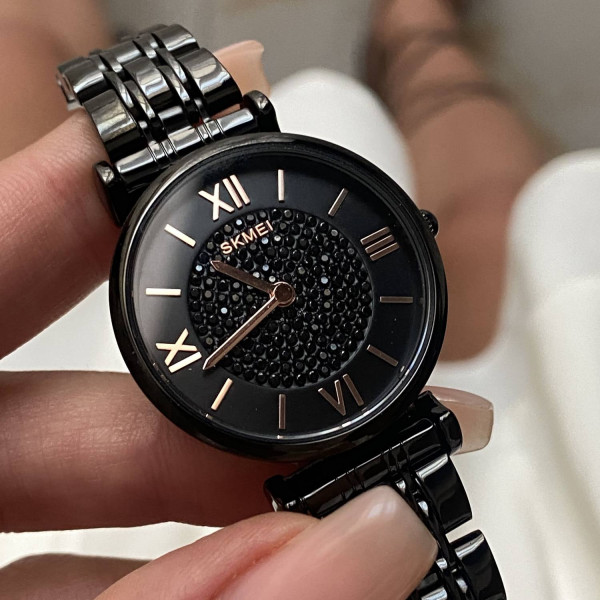 Женские часы Skmei 1533BK Black фото 3