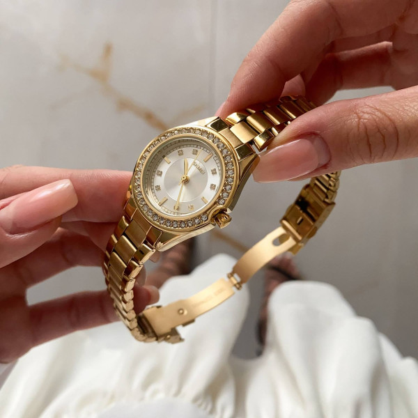 Жіночий годинник Skmei 1534GD Gold фото 7