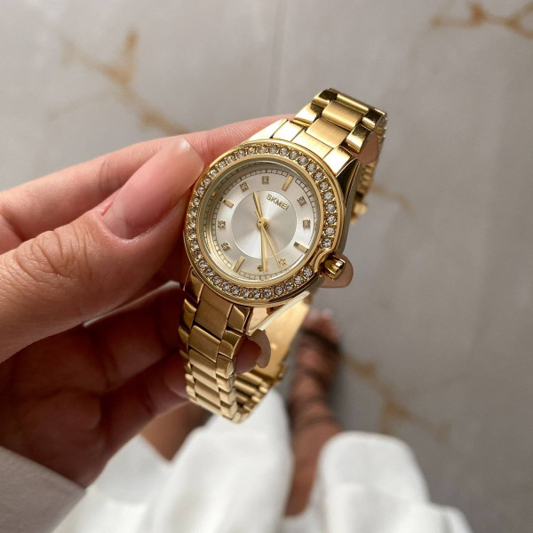 Жіночий годинник Skmei 1534GD Gold фото 8
