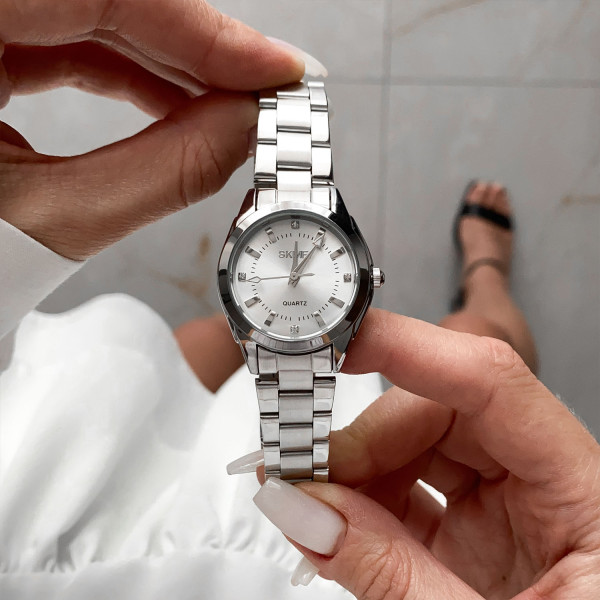 Женские часы Skmei 1620SISI Silver-Silver фото 6