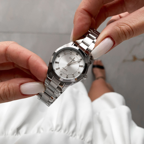 Женские часы Skmei 1620SISI Silver-Silver фото 7