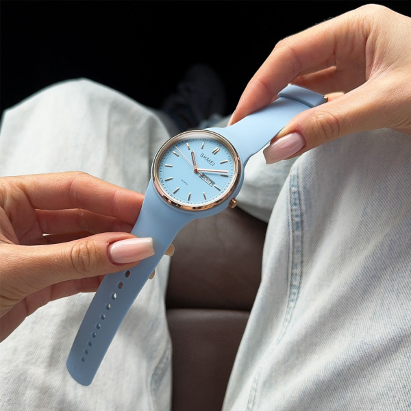 Жіночий годинник Skmei 1747BU Blue фото 3