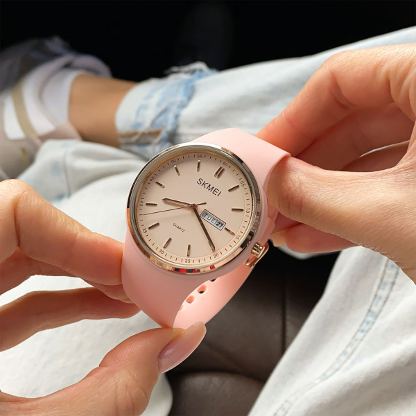 Жіночий годинник Skmei 1747PK Pink фото 3