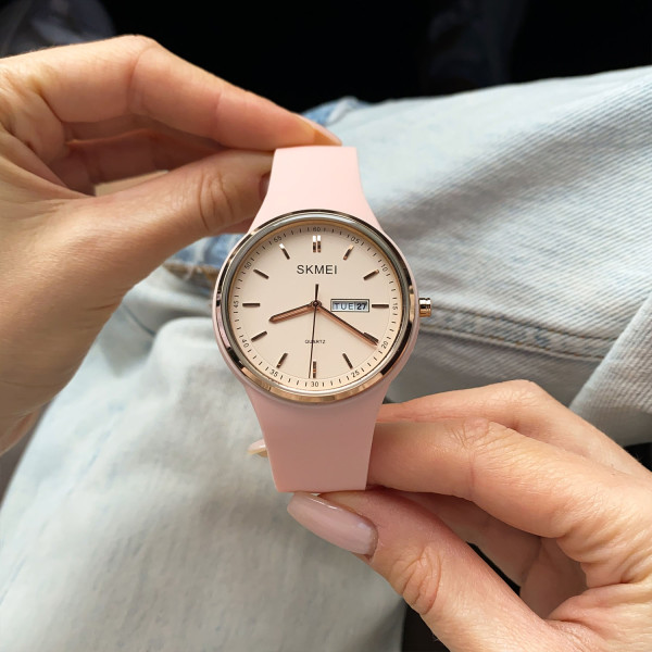 Жіночий годинник Skmei 1747PK Pink фото 4