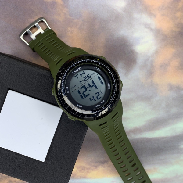Мужские часы Skmei 1167AG Army Green фото 4