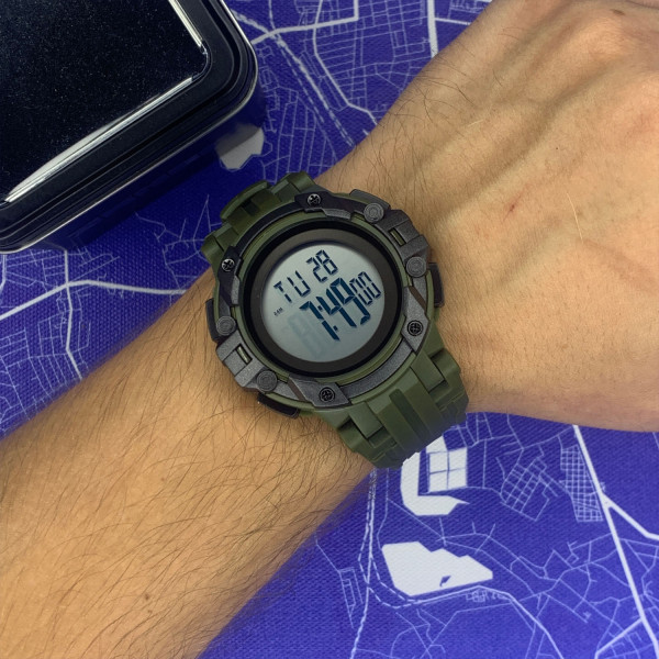 Мужские часы Skmei 1545AG Army Green фото 7