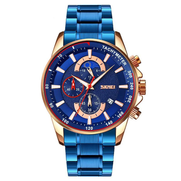 Мужские часы Skmei 9250RGBU Rose Gold-Blue фото 1