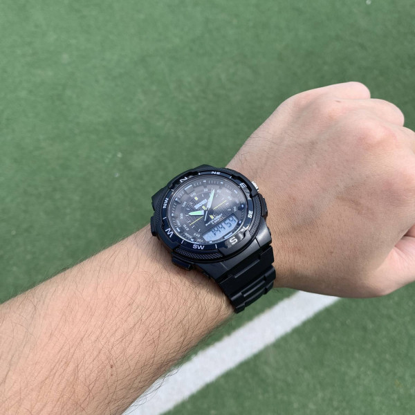 Чоловічий годинник Skmei 1454BKBK Black-Black фото 6