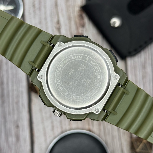 Мужские часы Skmei 1454AG Army Green фото 9
