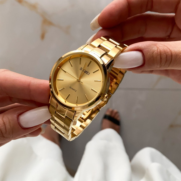 Женские часы Skmei 1694GD Gold фото 3