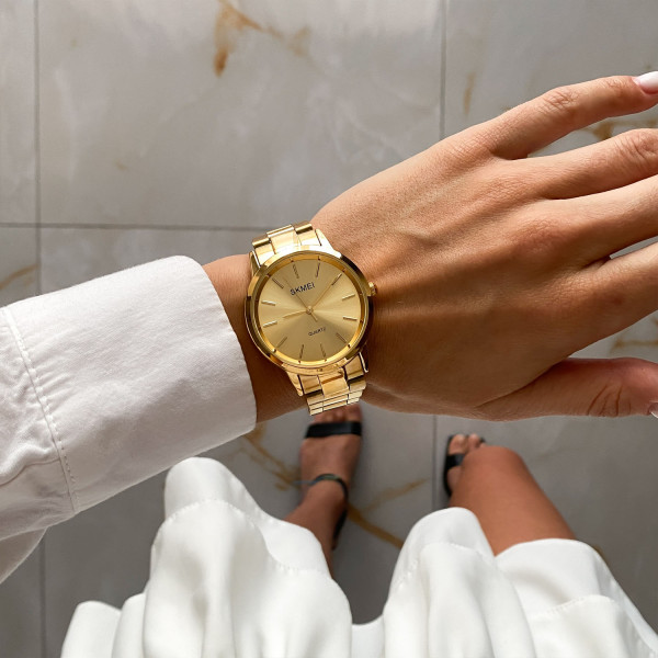 Женские часы Skmei 1694GD Gold фото 5