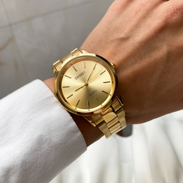 Жіночий годинник Skmei 1694GD Gold фото 7