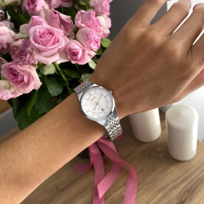 Skmei 9139WTGD-S White-Gold S