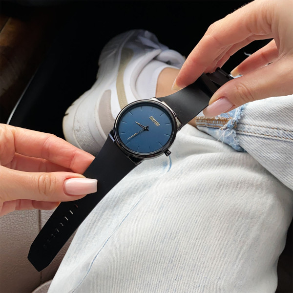 Женские часы Skmei 1601SBU Blue фото 3