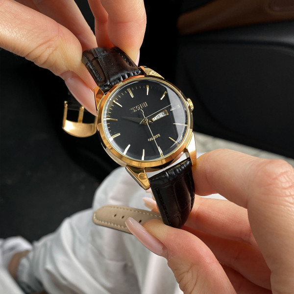 Женские часы Skmei 9073GDBK-S Gold-Black lady фото 4