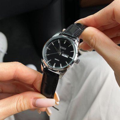 Skmei 9073SIBK-S Silver-Black lady